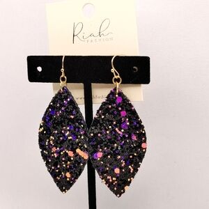 Sequin sparkle drop earrings